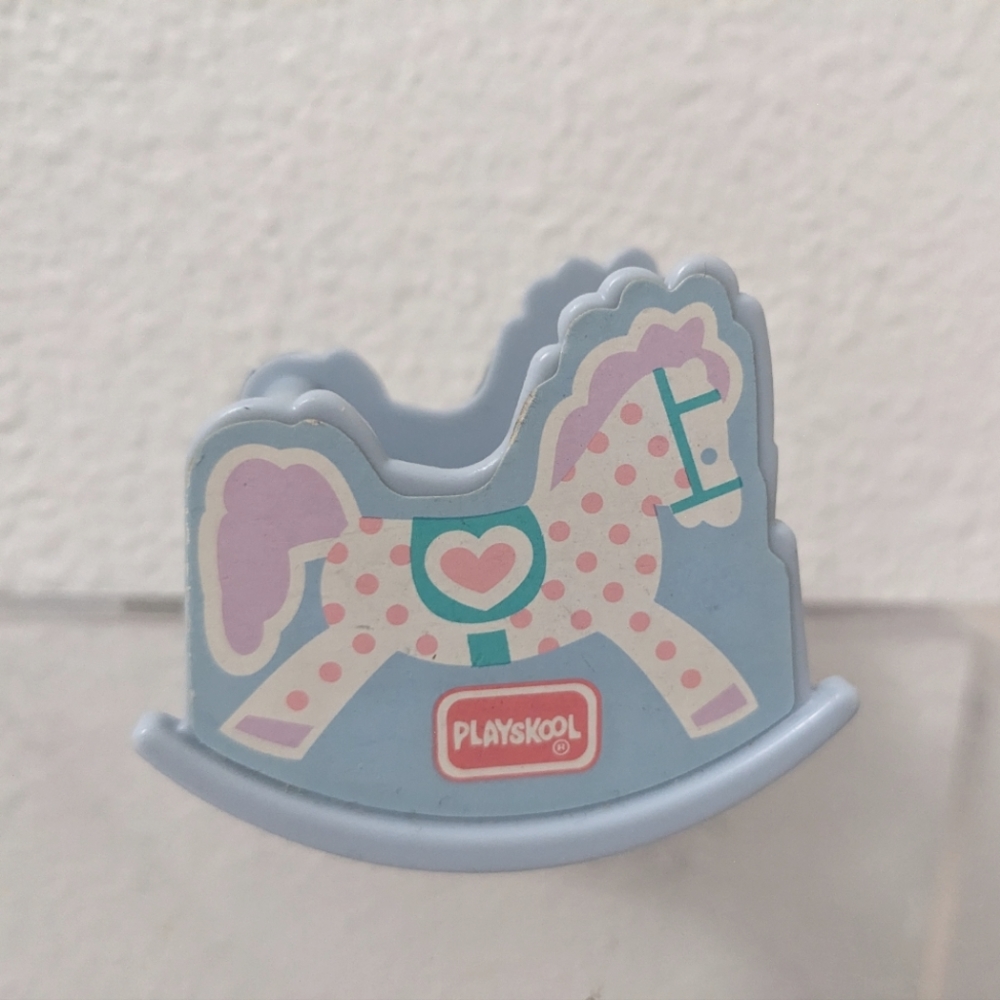 Vintage Playskool Dollhouse Rocking Horse